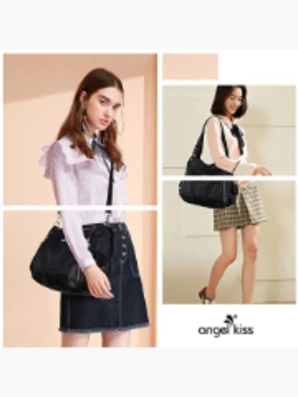 Women Faux Leather Tote Satchel Washed Synthetic Leather Handbag